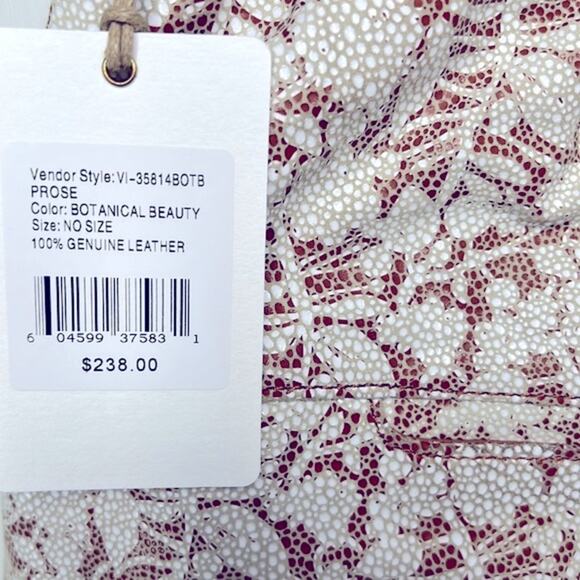 NWT! HOBO Prose Botanical Beauty Leather Convertible Crossbody Bag - Picture 8 of 14